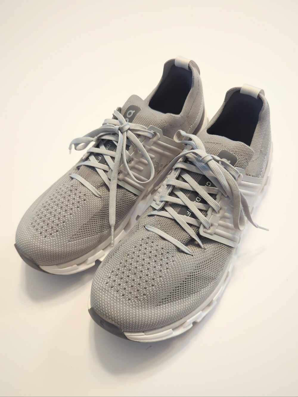 Men's On Cloudswift 3 Running Shoes Sneakers Size 10 Alloy Glacier EUC - Picture 4 of 10